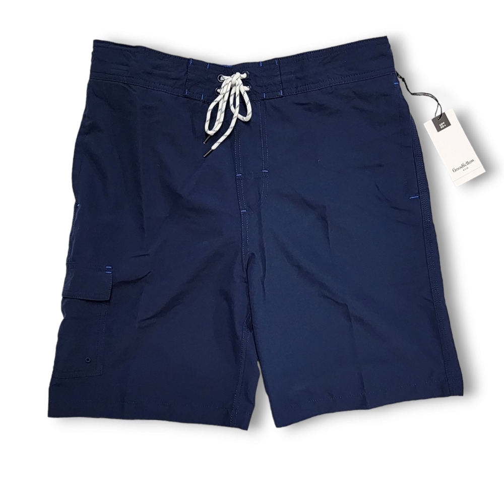Men's Board Shorts - Navy Goodfellow & Co
